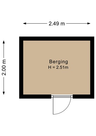 Floorplan - Poldermolenweg 197, 1333 BC Almere