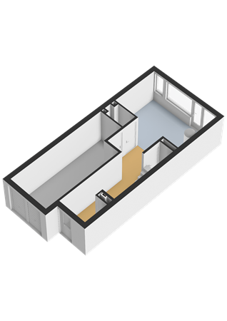 Floorplan - Lagune 71, 8224 CT Lelystad