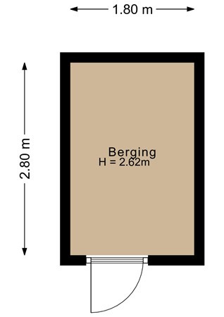 Floorplan - Beneluxlaan 883, 1363 DA Almere