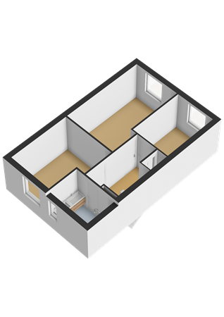Floorplan - Baroniestraat 12, 1333 TK Almere