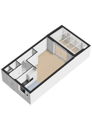 Floorplan - Max Planckstraat 41, 1341 DA Almere