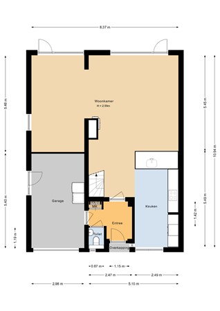 Floorplan - Minck 1, 1602 DE Enkhuizen