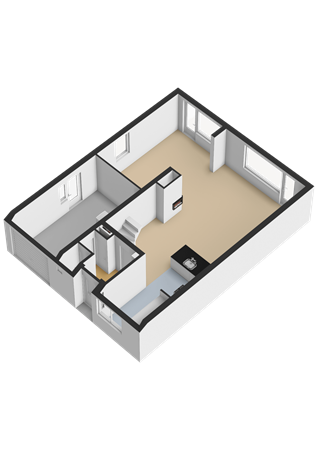 Floorplan - Minck 1, 1602 DE Enkhuizen