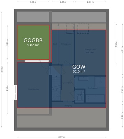 Floorplan - Minck 1, 1602 DE Enkhuizen
