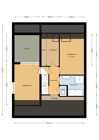 Floorplan - Minck 1, 1602 DE Enkhuizen