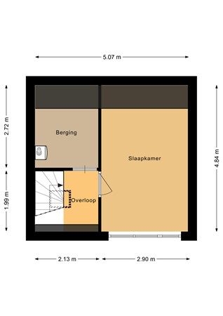 Floorplan - Minck 1, 1602 DE Enkhuizen