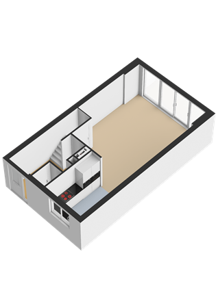 Floorplan - Buñuellaan 23, 1325 PM Almere
