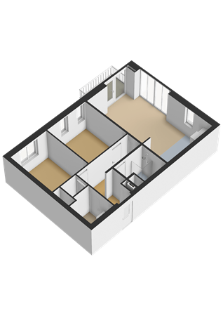 Floorplan - Ambonstraat 170, 1335 JV Almere