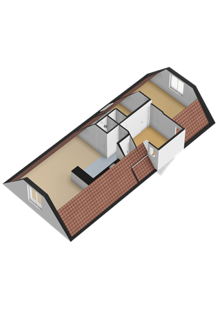 Floorplan - Eerste Boerhaavestraat 3-2, 1091 RZ Amsterdam