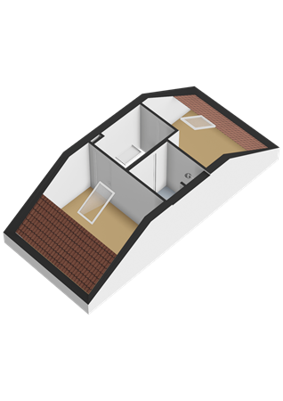 Floorplan - Piet Smitstraat 17b, 1602 VA Enkhuizen