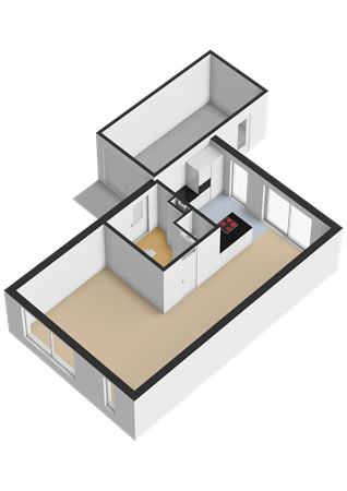 Floorplan - Nijvergouw 57, 1352 CE Almere