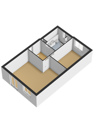 Floorplan - Nijvergouw 57, 1352 CE Almere