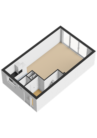 Floorplan - Orkastraat 4, 1317 KC Almere