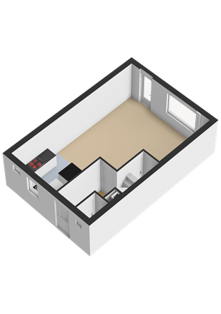 Floorplan - Lieven De Keystraat 129, 1333 NN Almere