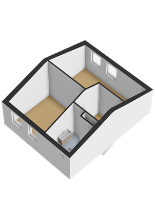 Floorplan - Lieven De Keystraat 129, 1333 NN Almere