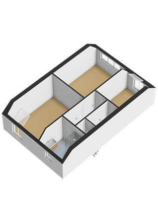 Floorplan - Oostgriend 13, 1356 HA Almere