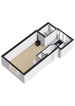 Floorplan - Broekerhavenweg 129, 1611 CC Bovenkarspel