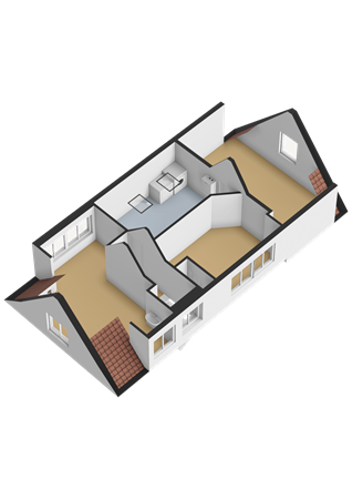 Floorplan - Broekerhavenweg 129, 1611 CC Bovenkarspel