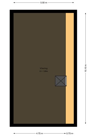 Floorplan - Jozef Israëlslaan 52, 1318 RL Almere