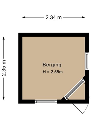 Floorplan - Jozef Israëlslaan 52, 1318 RL Almere