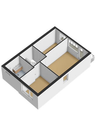 Floorplan - Leermosstraat 44, 1314 MT Almere