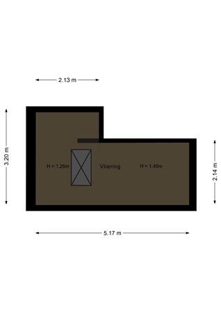 Floorplan - Meistraat 64, 1335 CB Almere
