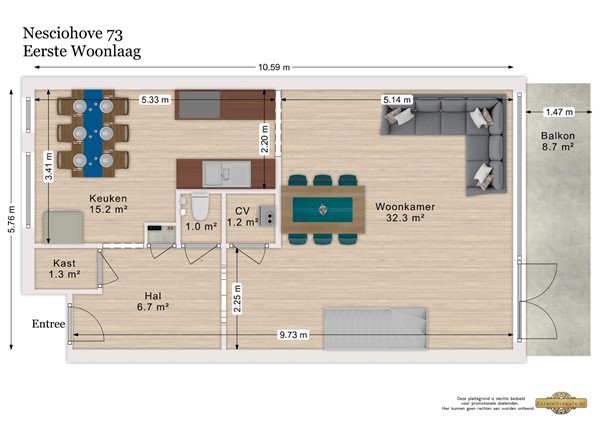 Medium property photo - Nesciohove 73, 2726 BK Zoetermeer