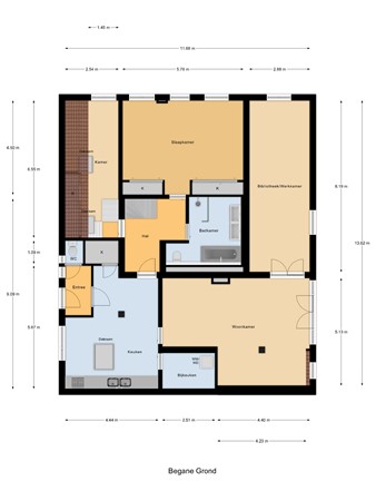 Hekendorpse Buurt 81, 3467 PC Hekendorp - Begane_Grond.jpg