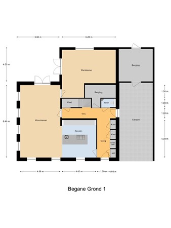 Laan van Oud Raadwijk 9, 2381 EW Zoeterwoude - Begane_Grond_9.jpg
