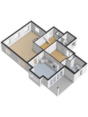 Achterbroek 10, 2825 ND Berkenwoude - 3D_Begane_Grond.jpg