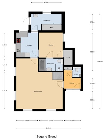 Achterbroek 10A, 2825 ND Berkenwoude - Begane_Grond.jpg