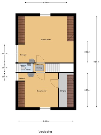 Achterbroek 10A, 2825 ND Berkenwoude - Verdieping.jpg
