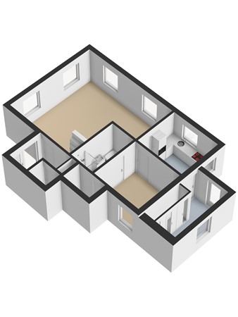 Achterbroek 10A, 2825 ND Berkenwoude - 3D_Begane_Grond.jpg