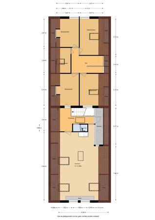 Barwoutswaarder 166A, 3449 HS Woerden - Barwoutswaarder 166a - 1e verdieping - 2D.jpg