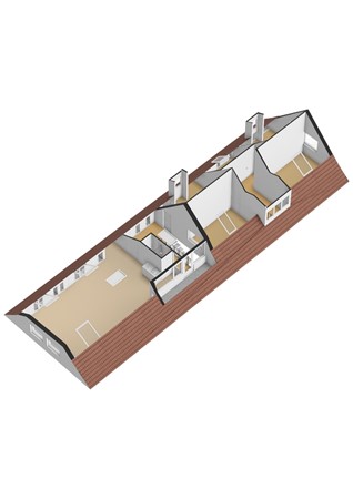 Barwoutswaarder 166A, 3449 HS Woerden - Barwoutswaarder 166a - 1e verdieping - 3D.jpg