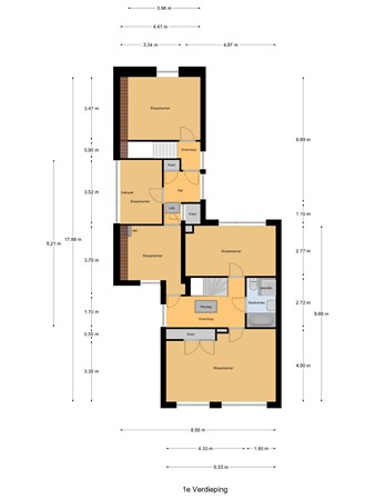 Vriezenweg 2C, 2451 VG Leimuiden - 1e_Verdieping.jpg