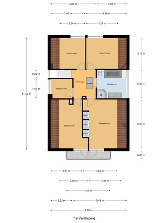 Hoge Klei 2A, 2242 XZ Wassenaar - 1e_Verdieping.jpg