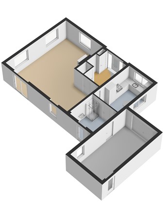 Hoge Klei 2A, 2242 XZ Wassenaar - 3D_Begane_Grond.jpg