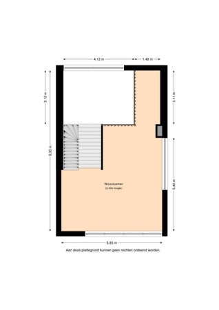 Floorplan - Hoogveldlaan 29, 6135 JD Sittard