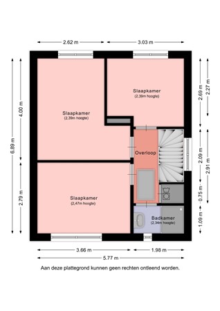 Floorplan - Willem I Straat 16, 6129 AJ Urmond