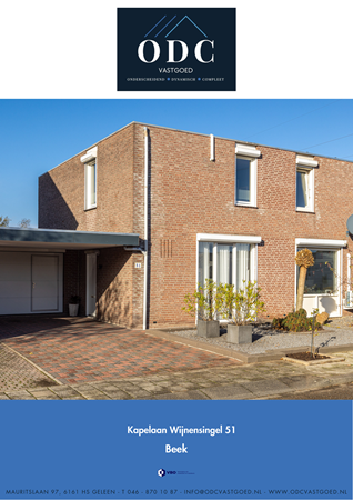 Brochure preview - Brochure Kapelaan Wijnensingel 51 Beek.pdf