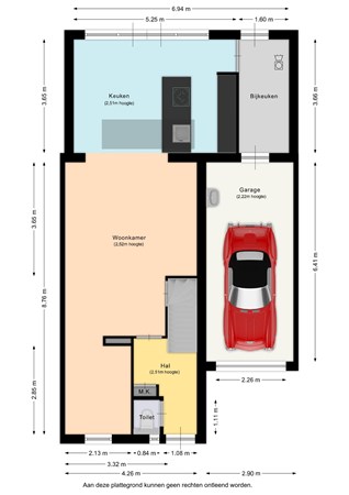 Floorplan - Paulus Potterstraat 8, 6137 TM Sittard