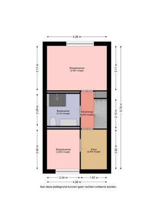 Floorplan - Paulus Potterstraat 8, 6137 TM Sittard