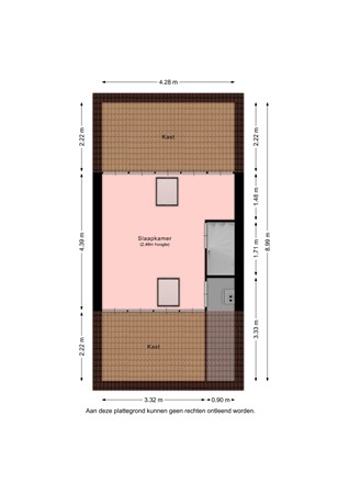 Floorplan - Paulus Potterstraat 8, 6137 TM Sittard