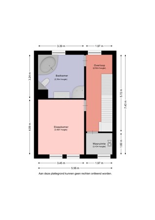 Floorplan - Hindestraat 20, 6414 CT Heerlen