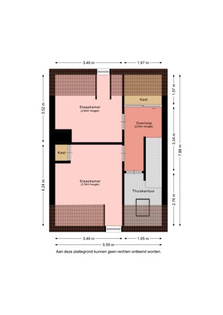 Floorplan - Hindestraat 20, 6414 CT Heerlen