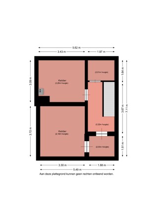 Floorplan - Hindestraat 20, 6414 CT Heerlen