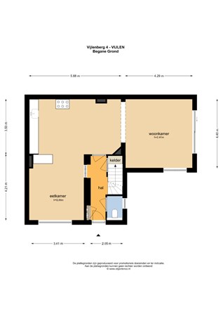 Floorplan - Vijlenberg 4, 6294 AW Vijlen