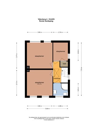 Floorplan - Vijlenberg 4, 6294 AW Vijlen