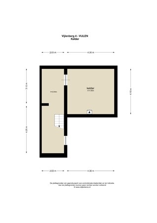 Floorplan - Vijlenberg 4, 6294 AW Vijlen